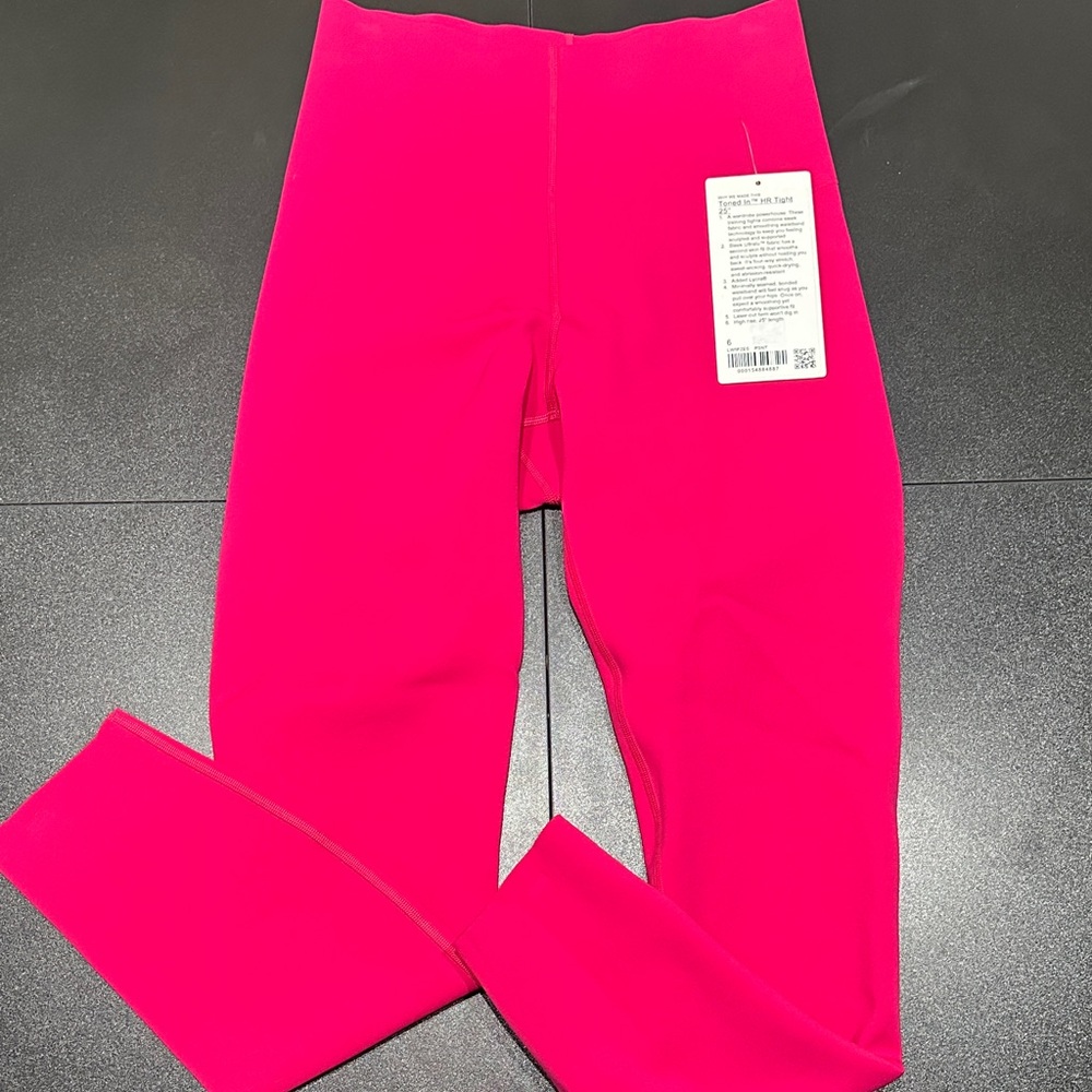 Lululemon Toned In HR Leggings 25”